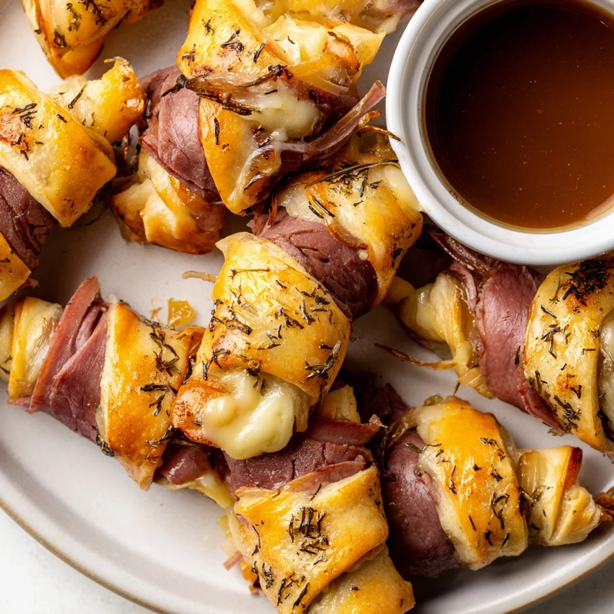 Beef And Cheese French Dip