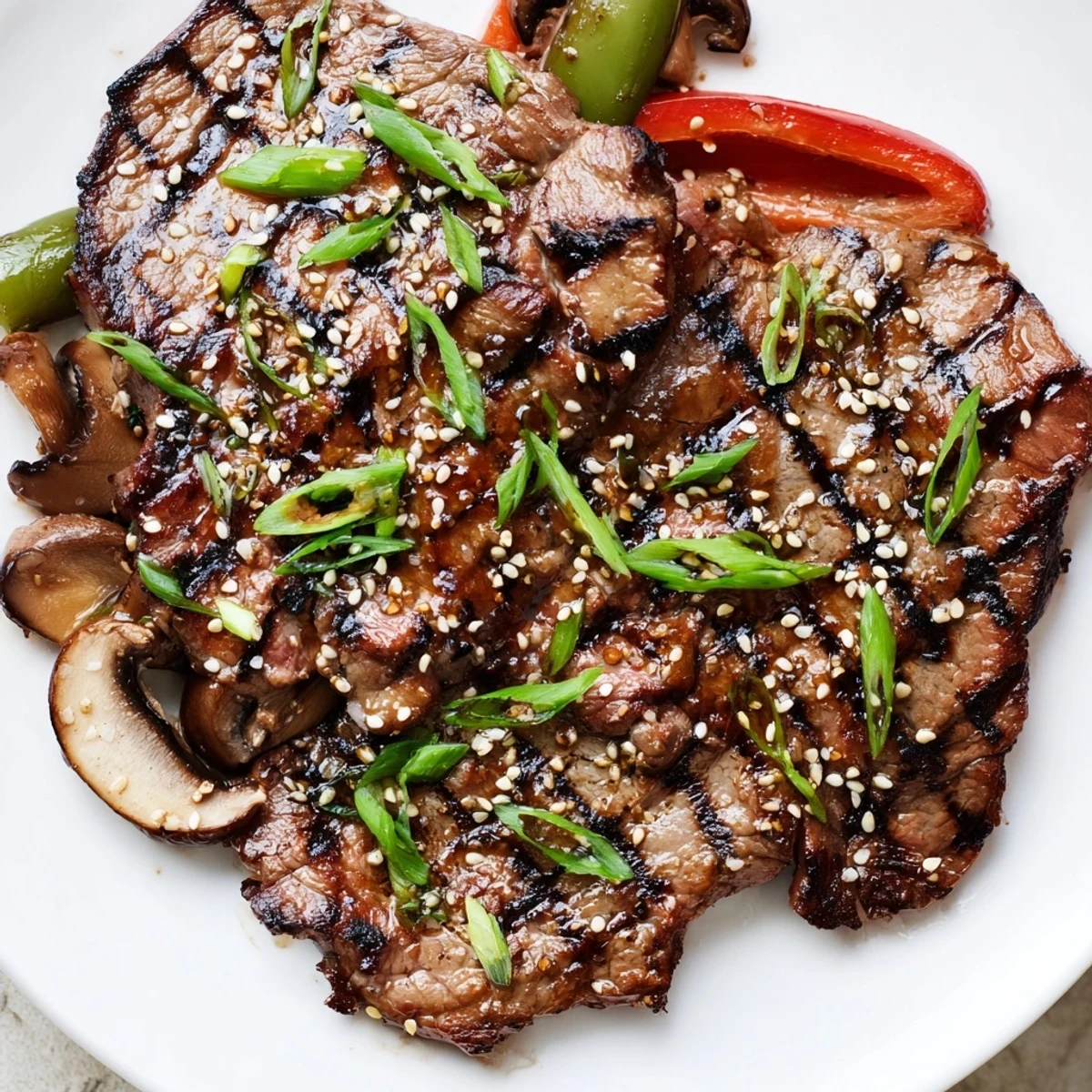 Beef Yakiniku Japanese Barbecue