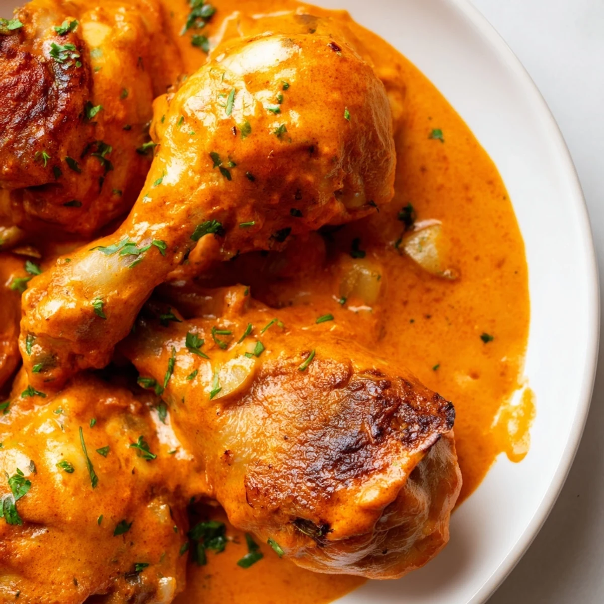 Creamy Paprika Chicken Drumsticks